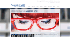 Desktop Screenshot of angerstein-optik.de